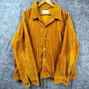 Urban Outfitters Corduroy Jacket Mens XL Snap Front Boho Retro Heritage Cozy